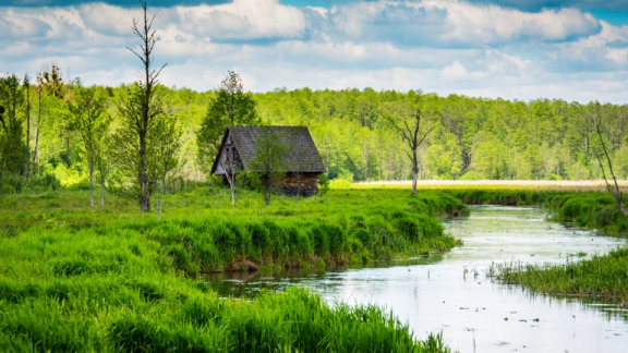 Landschaft in Polen - Klima in Polen