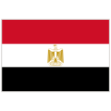 Flagge von Ägypten
