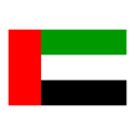 Flagge der Vereinten Arabischen Emirate