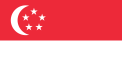 Flagge von Singapur