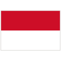 Flagge von Indonesien
