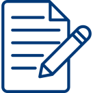 Icon: Processing of all required documents