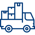 Icon: Safe car and boat transport