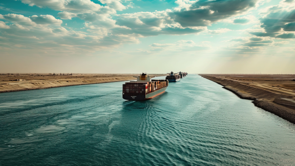 Auswandern nach Ägypten: Suez Kanal