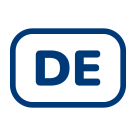 Icon: Symbol for German-speaking cantons with DE label