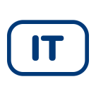 Icon: Symbol for Italian-speaking cantons with IT label